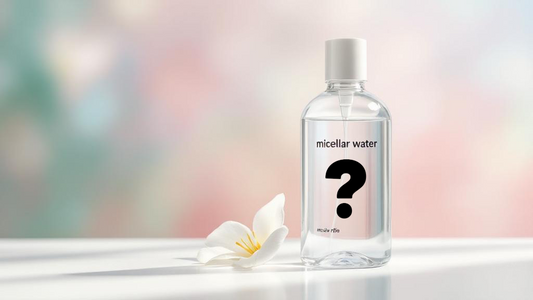 Eau micellaire nettoyant huile lait