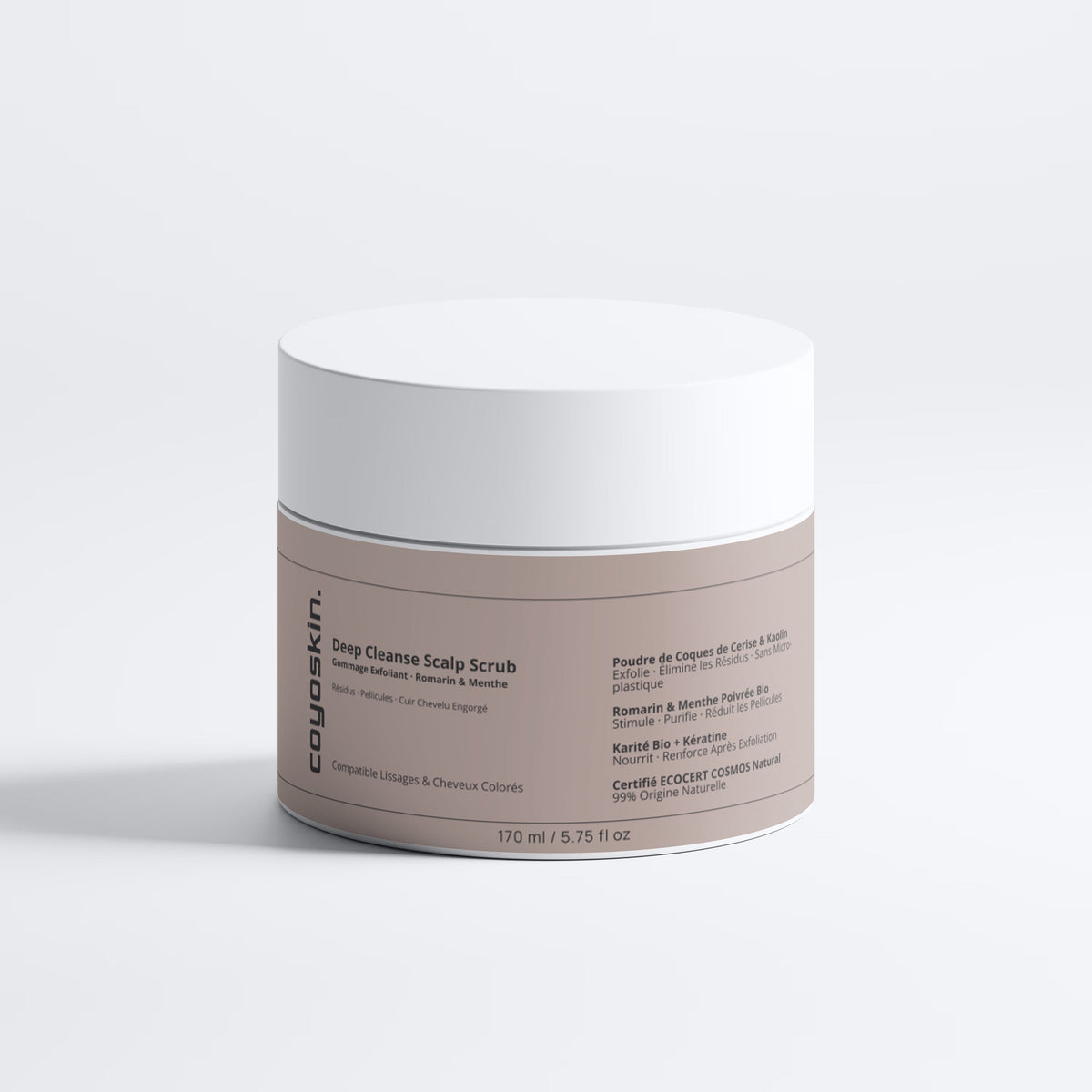 Deep Cleanse Scalp Scrub — Romarin & Menthe