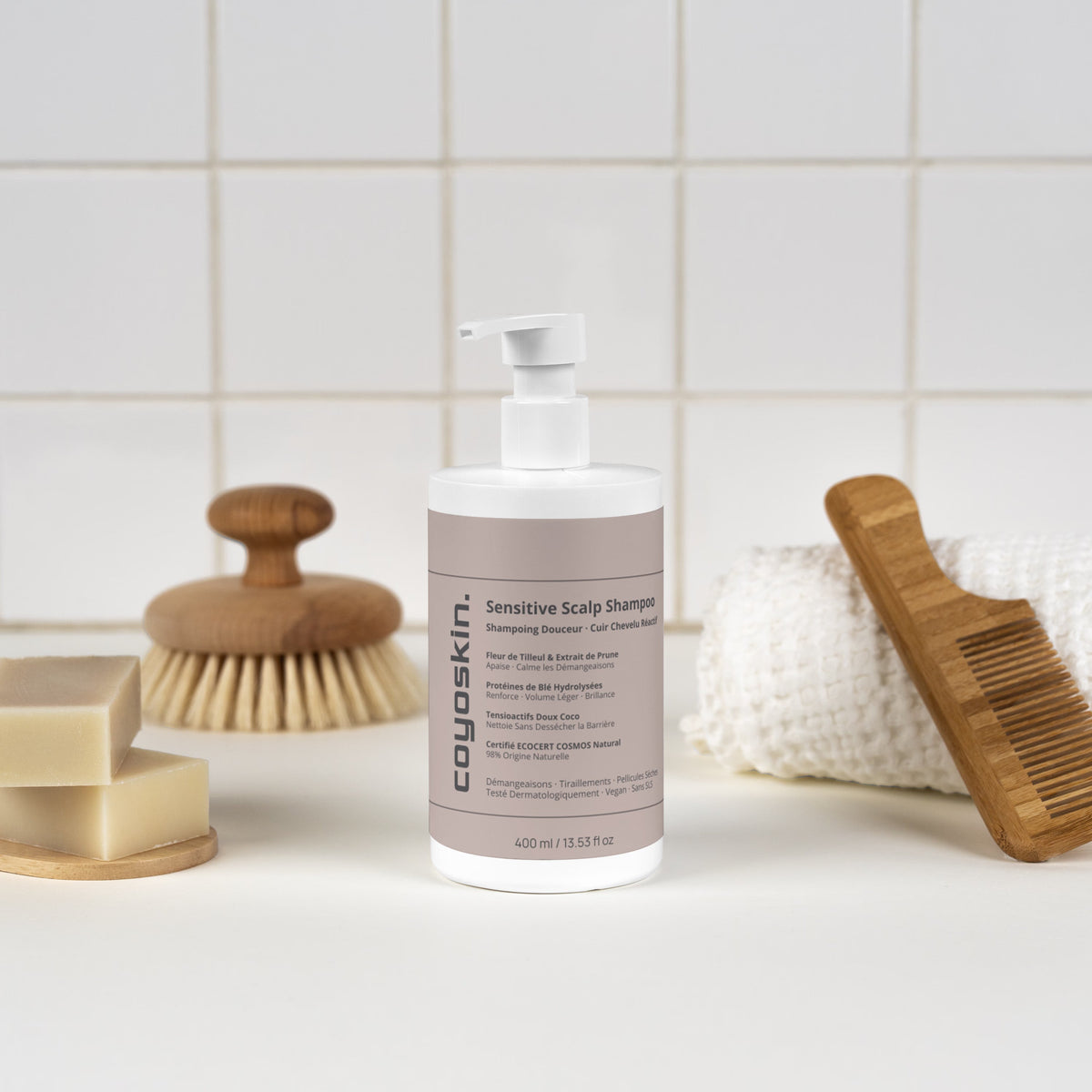 Sensitive Scalp Shampoo — Douceur & Confort Cuir Chevelu Sensible