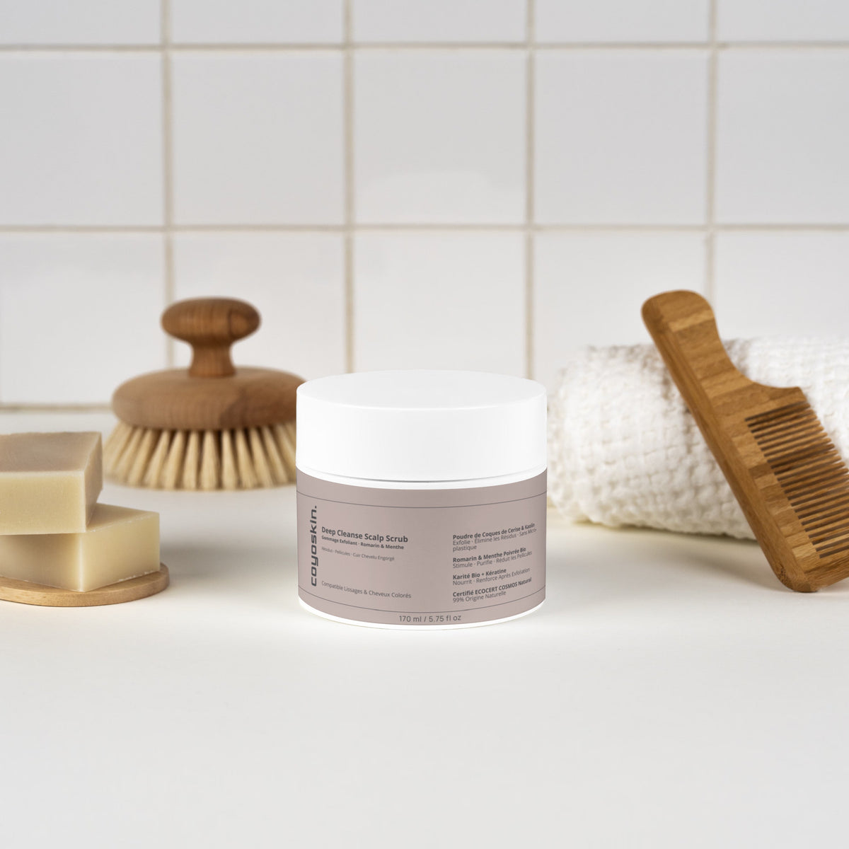 Deep Cleanse Scalp Scrub — Romarin & Menthe
