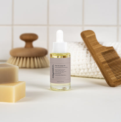 Hair & Scalp Oil — Huile Fortifiante Pré-Shampoing